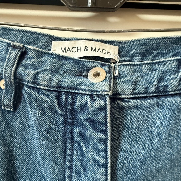 MACH & MACH Blue Flare Jeans - Picture 2 of 10